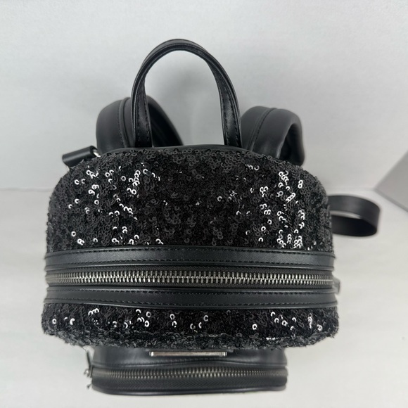 Loungefly Disney Villains Maleficent Dragon Sequin Snow Globe Mini Backpack main image 5